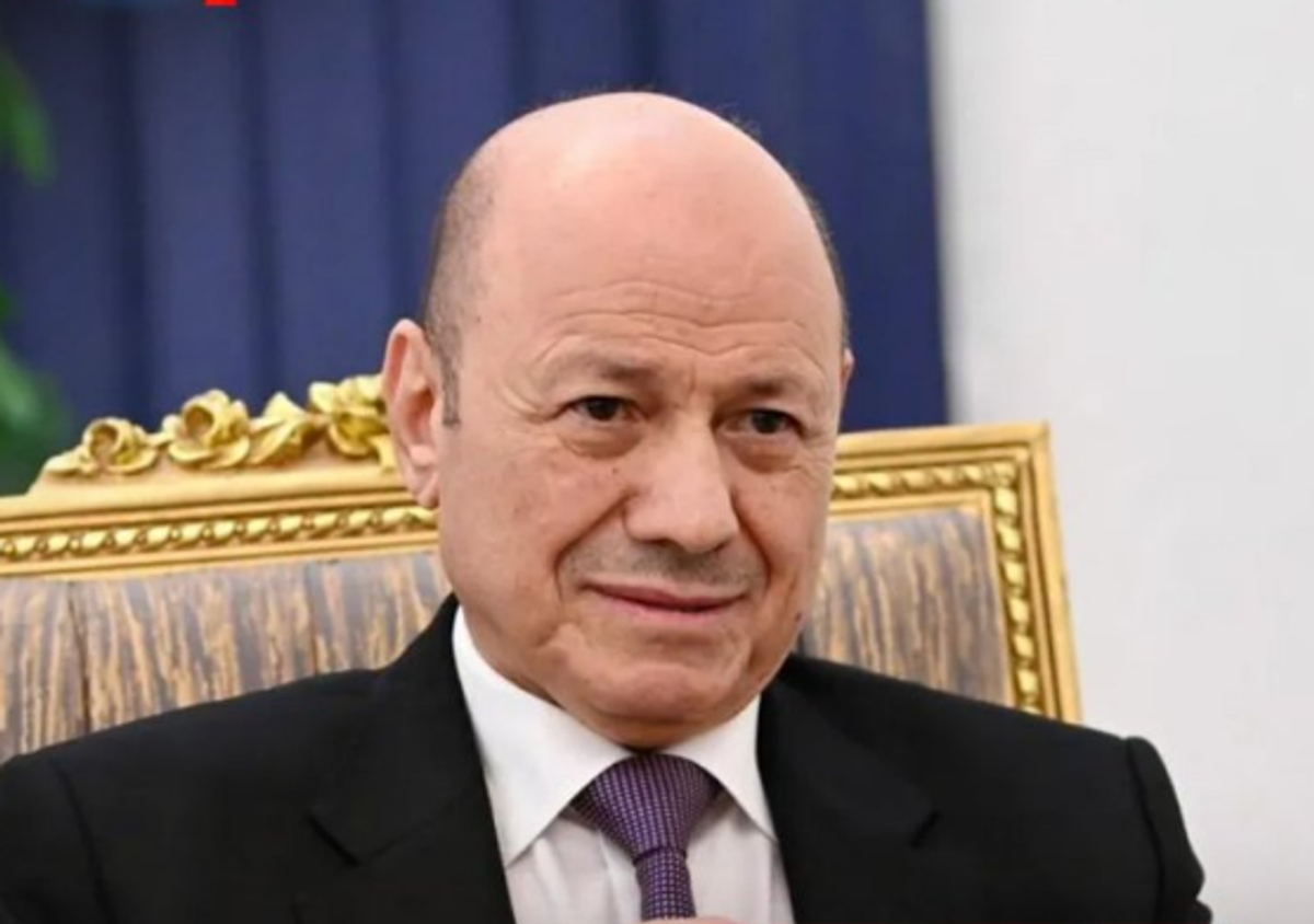 Yemen's presidential council chief rules out new truce with Houthis
