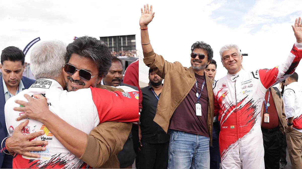 'Fan Wars Coming To An End': Tamil Nadu CM Vijay & Ajith Kumar's Wholesome Hug At Silverstone Racing Circuit Breaks Internet- VIDEO