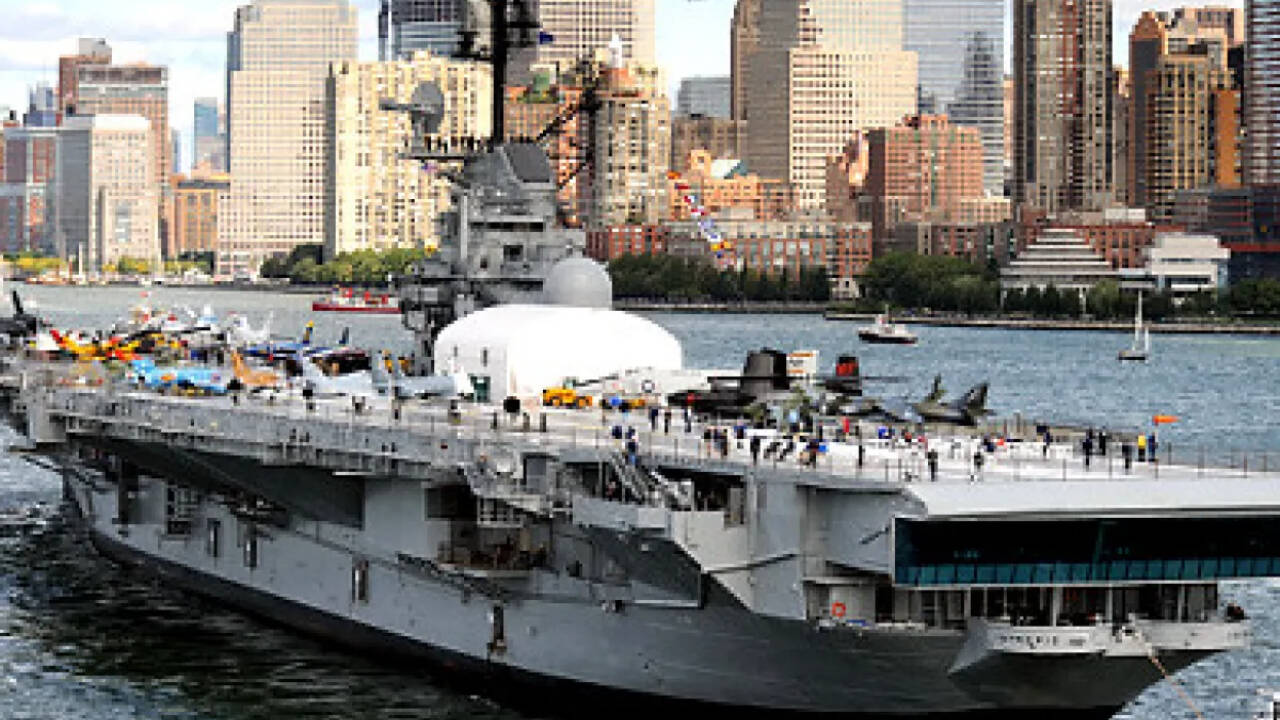 After 9/11, 500 FBI agents used a New York aircraft carrier as a command post