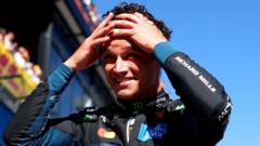 Norris' real opportunity after coming from nowhere with 'masterpiece' lap