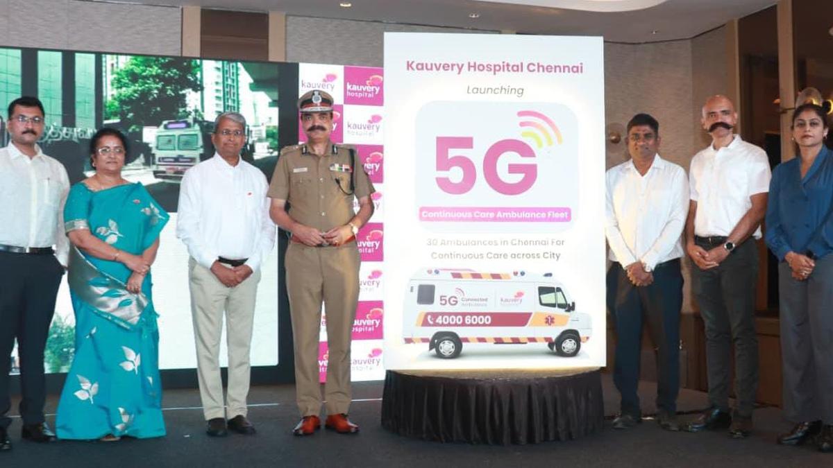 Chennai hospital launches 5G-enabled continuous care ambulance fleet