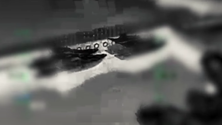 Watch first naval battle in history fought entirely by drones: Ukrainian uncrewed boat spots, fires on, and sinks Russian one in Black Sea
