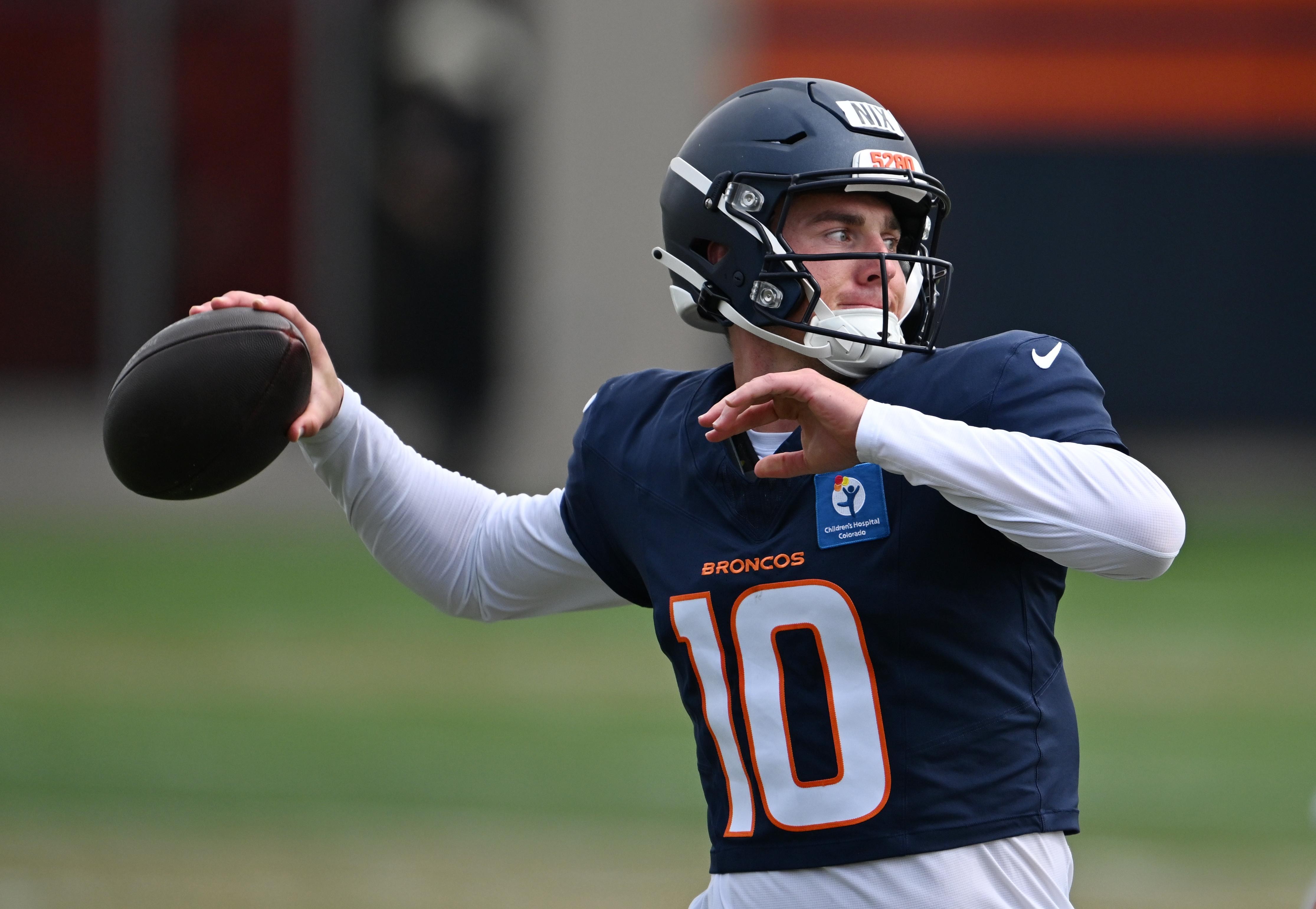 Broncos QB Bo Nix will NOT play vs. the Falcons in the preseason opener