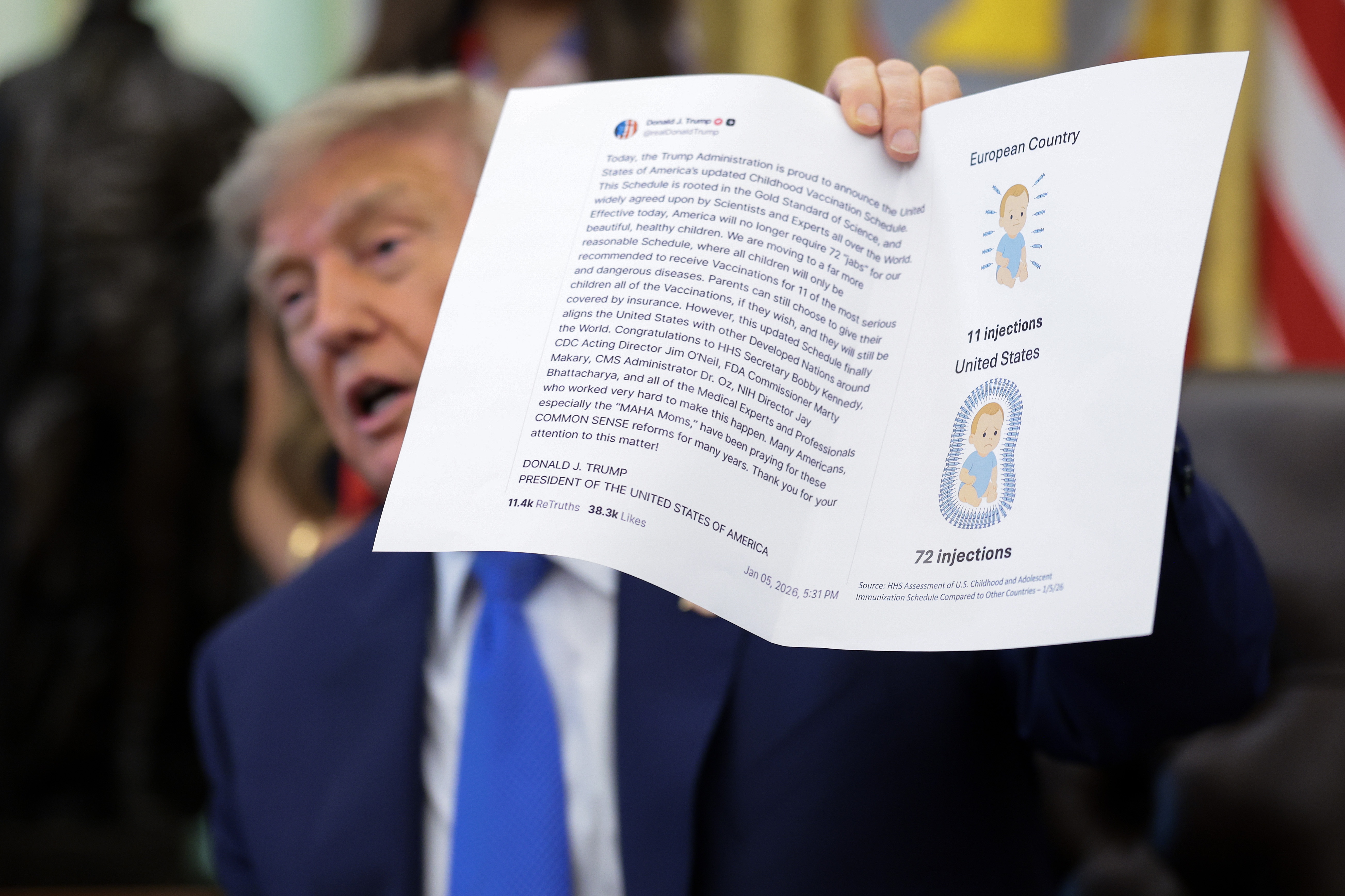 Trump sued over service selling faster access to Truth Social posts