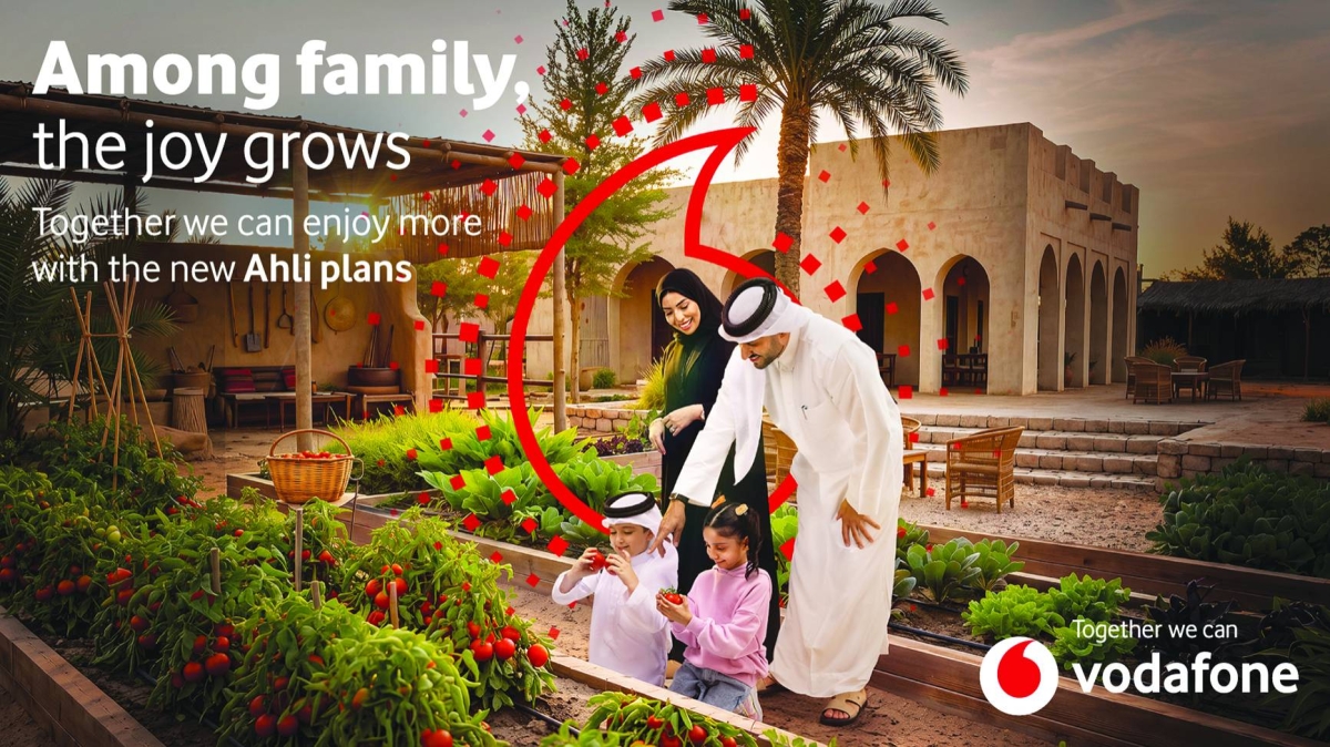 Vodafone Qatar introduces Ahli mobile plans for family