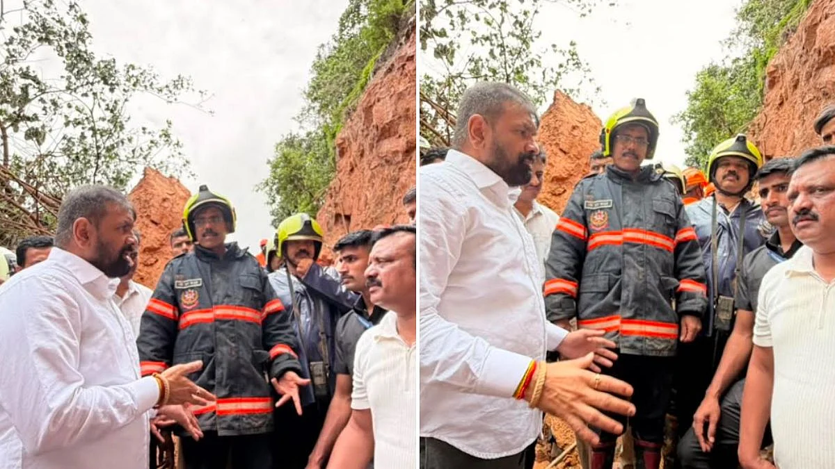 Sachin Ahir Visits Kurla Landslide Site, Assures Relief And Rehabilitation For Affected Families