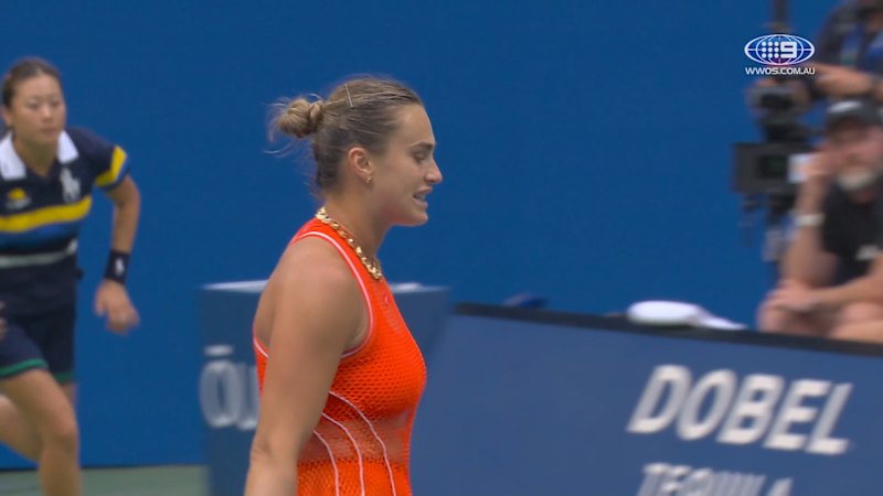 Sabalenka holds on to force third set