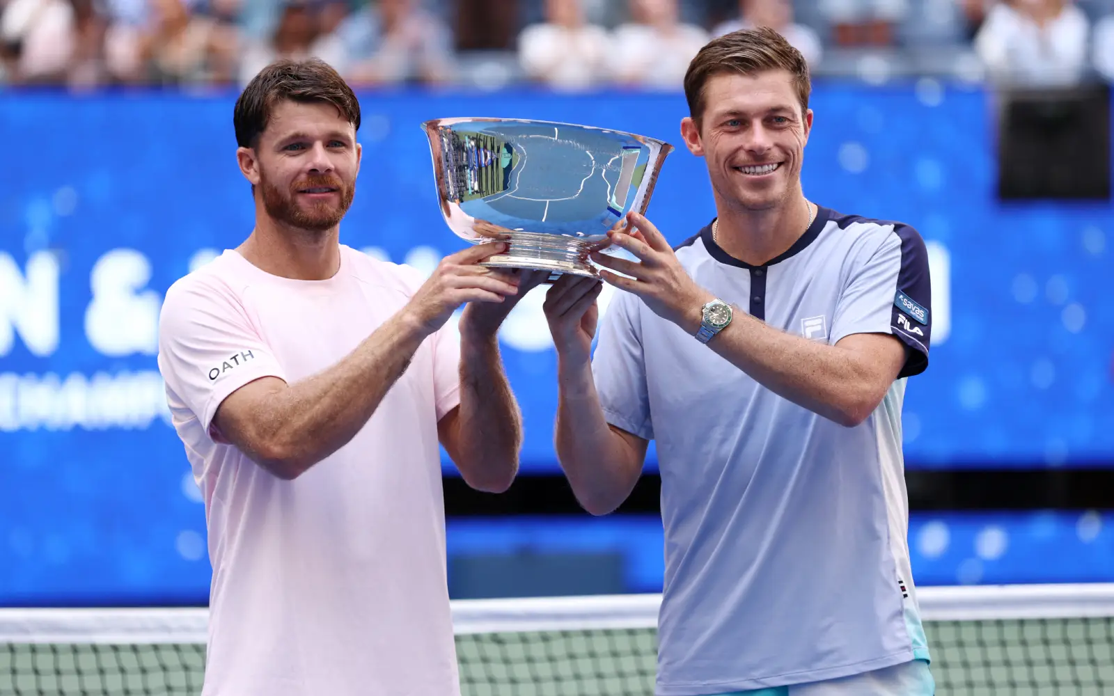 Harrison, Skupski win US Open men’s doubles title