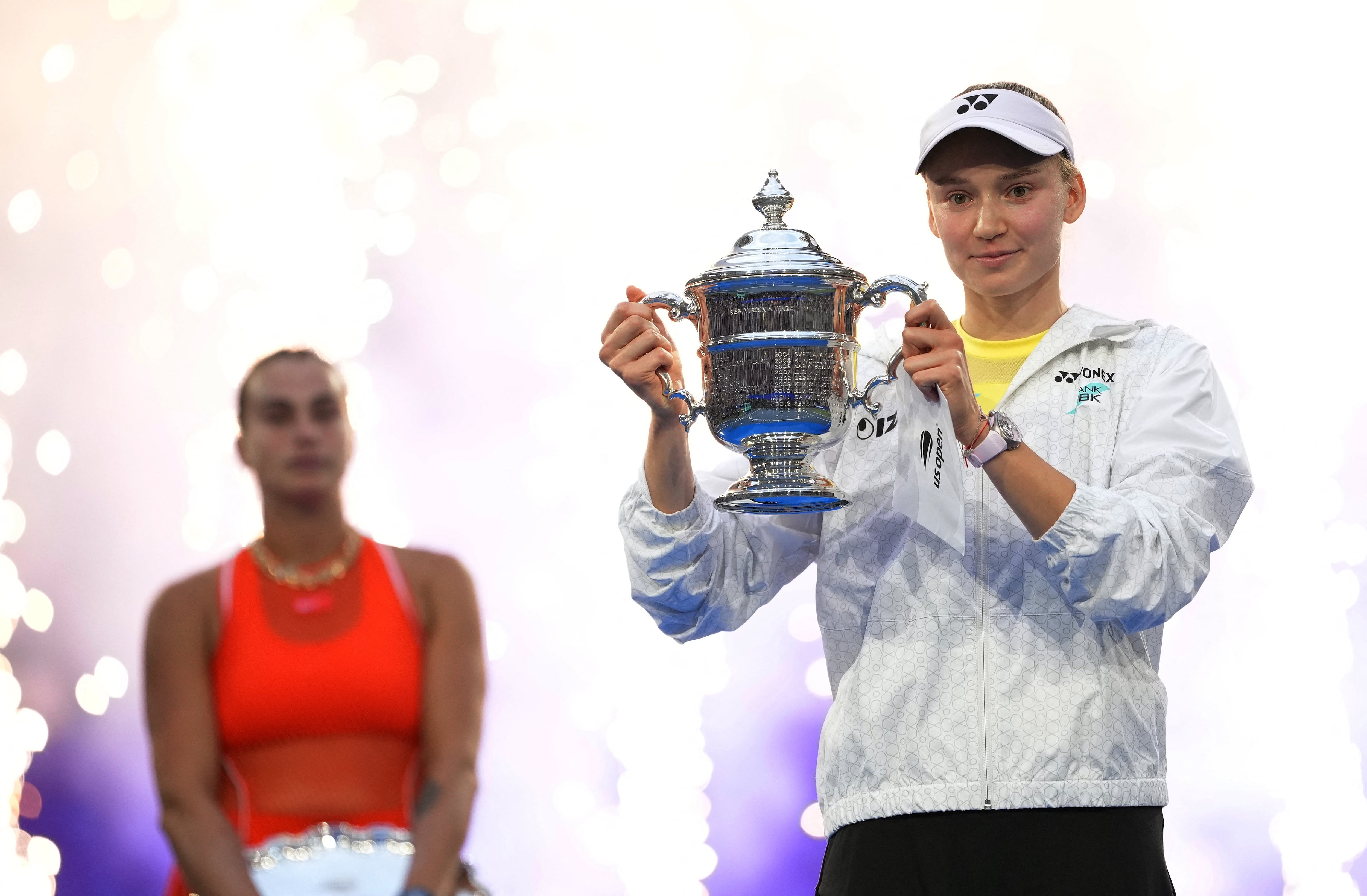 And that's how number one, champion Elena Rybakina, is crowned
