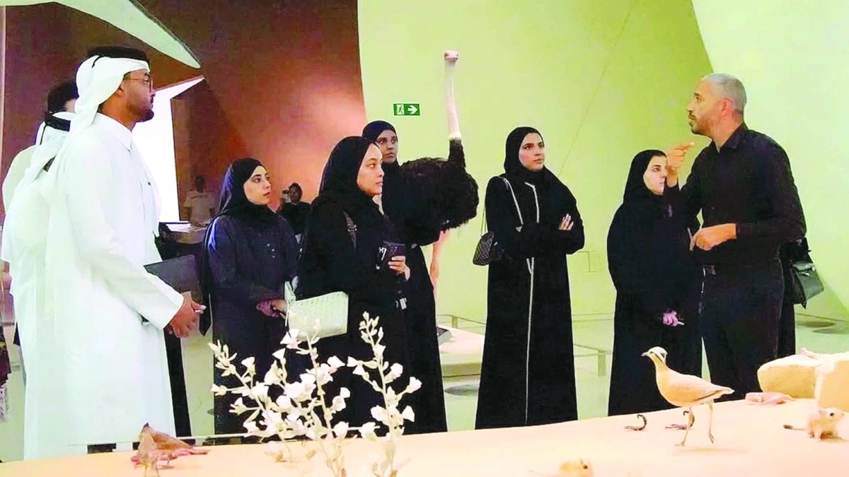 QYH trainees gain hands-on experience at National Museum of Qatar