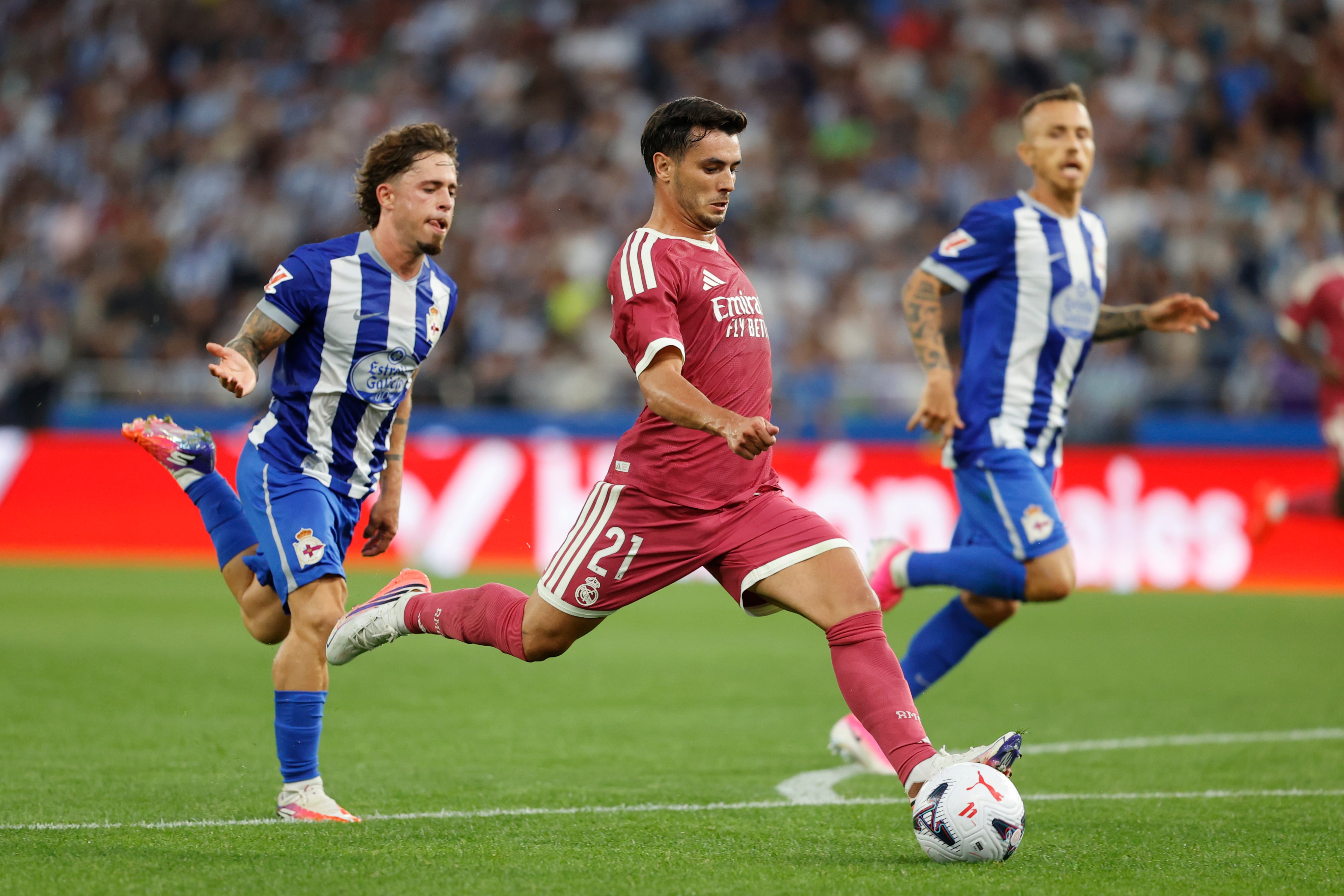 A Brahim trick gives Madrid victory in the Teresa Herrera