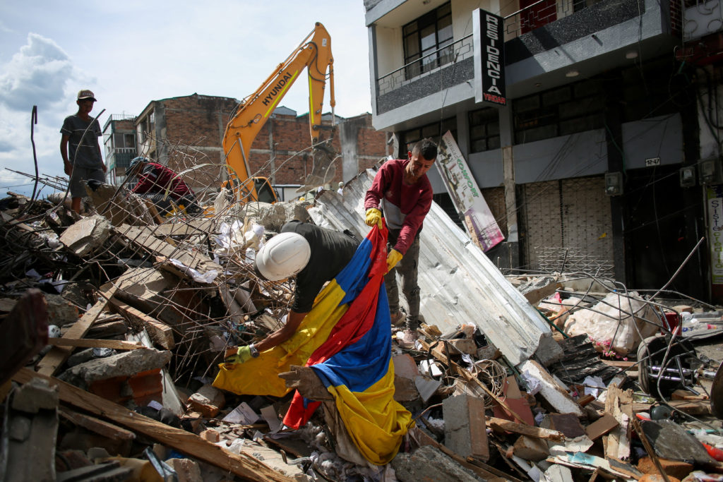 Earthquake response strains Colombia's new government and rescuers as they race against the clock