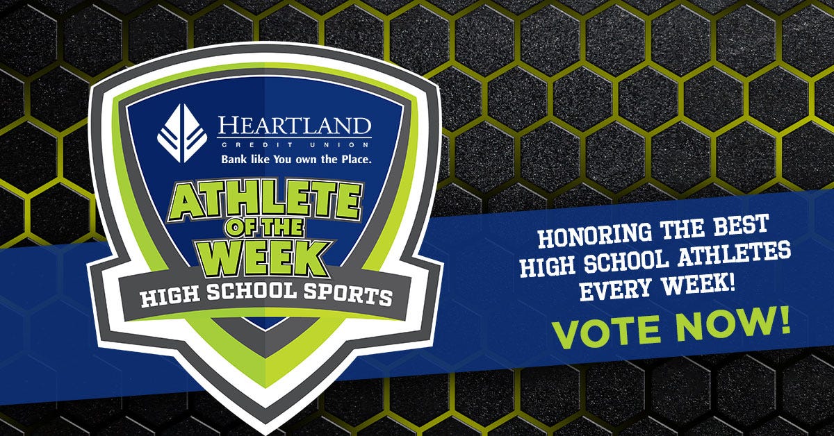 Vote here for the SJ-R's athlete of the week, sponsored by Heartland Credit Union