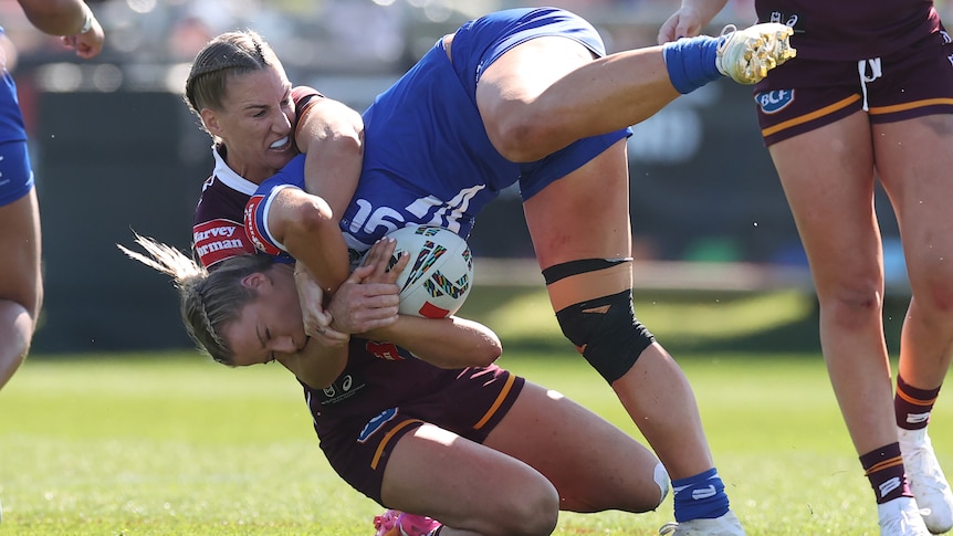 NRLW star in hot water for dangerous lifting tackle