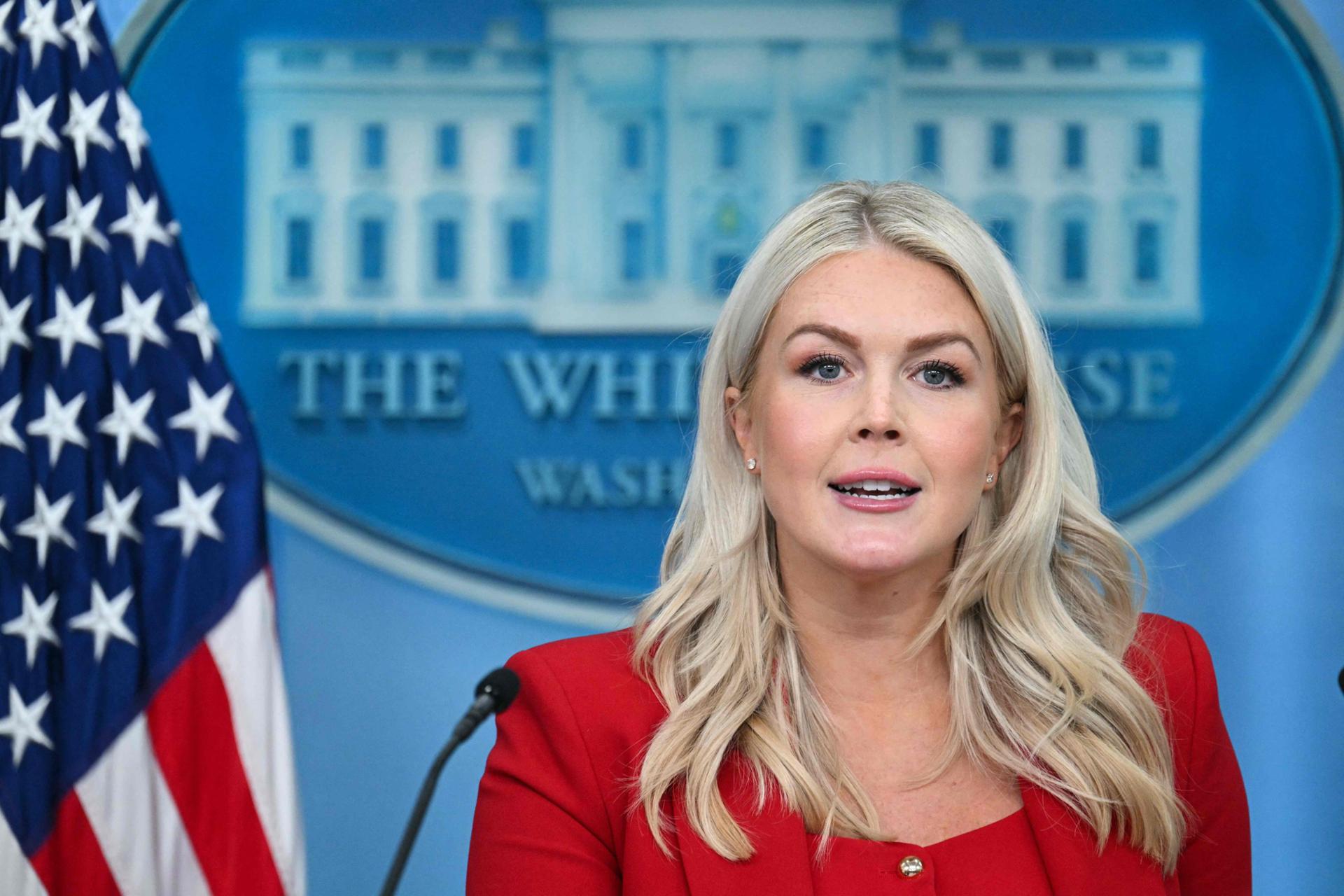 White House press secretary Karoline Leavitt is leaving Trump administration