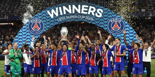 PSG down Aston Villa to retain UEFA Super Cup