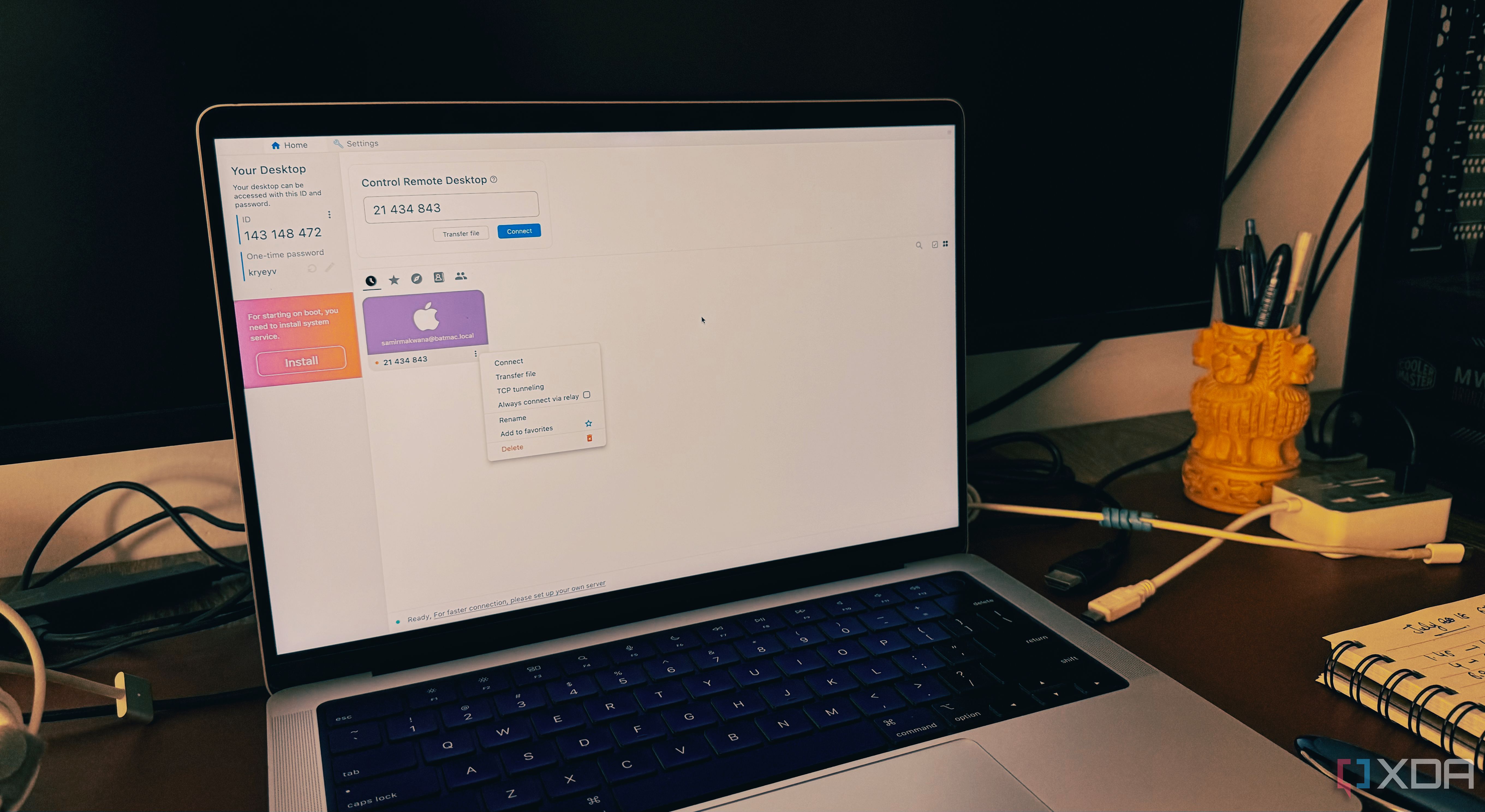 I replaced my mini PC's paid remote-access app with a self-hosted tool that does the same job