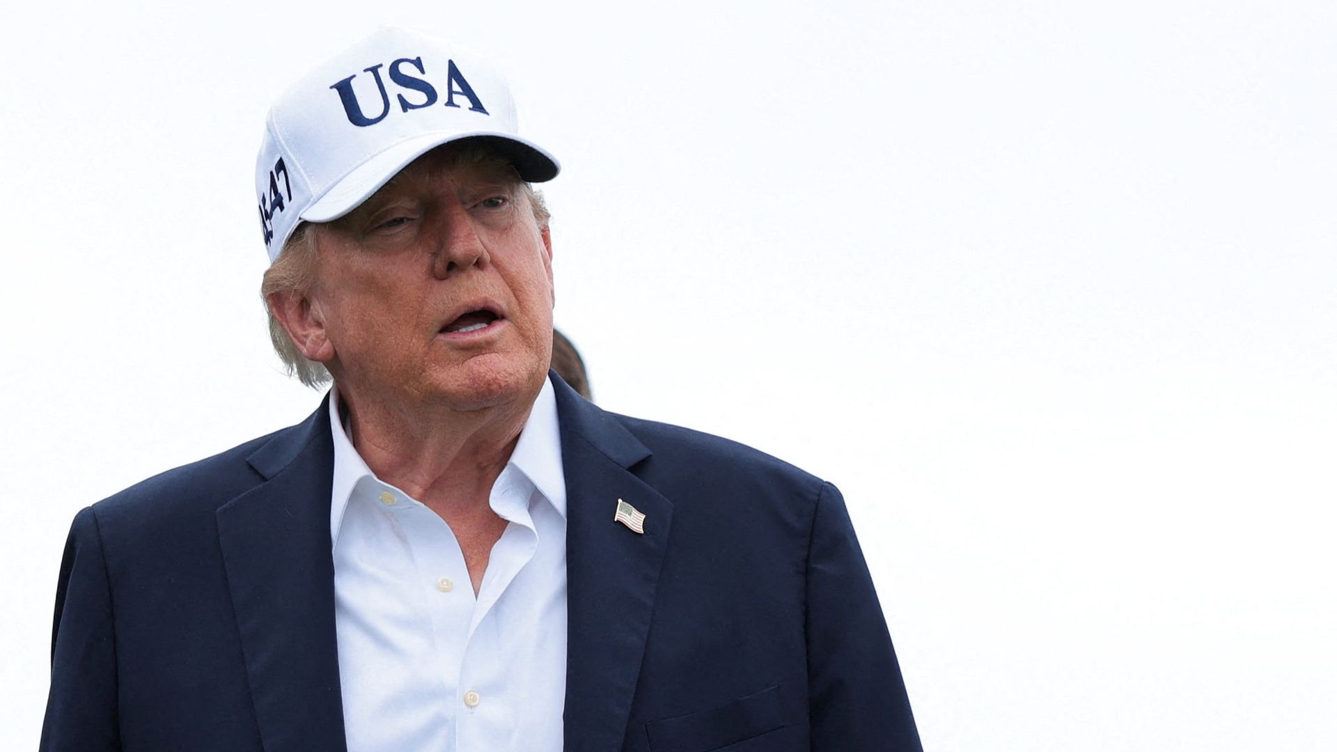 Trump talks up Irish reunification again - saying it would be 'natural to put north and south together'