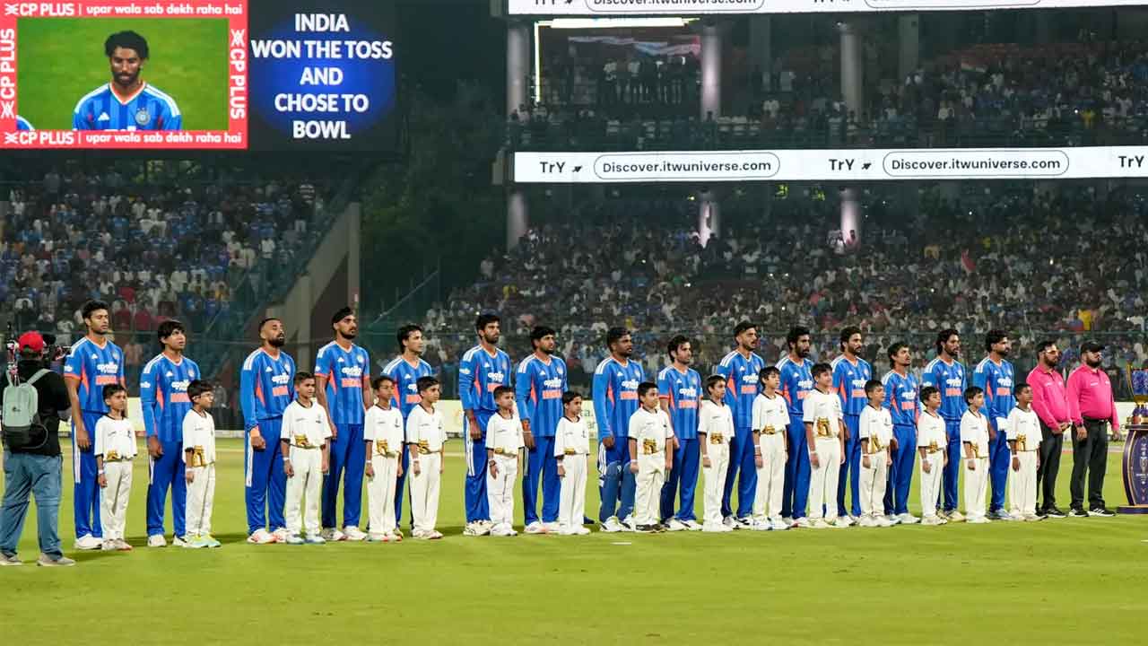 First time ever: Vande Mataram sung before National Anthem at India cricket match