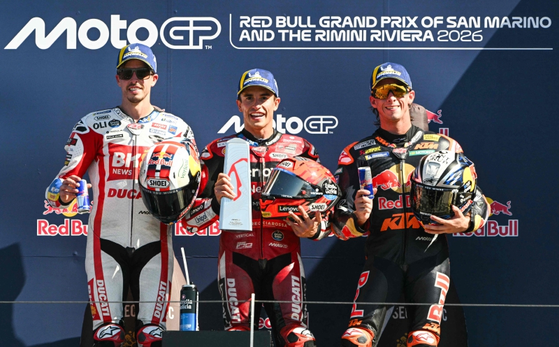 Marquez seizes championship lead with San Marino win after Bezzecchi crash