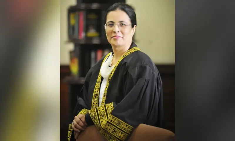 Justice Ayesha Malik honoured with 'international leader' award in Vienna