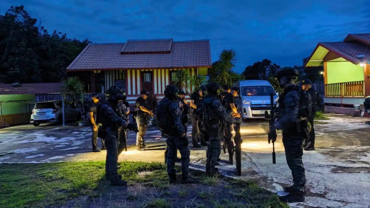 Police SWAT Team Takes Down One of Thailand’s Most Wanted Murder Suspects