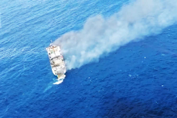Woman killed in Lombok ferry fire