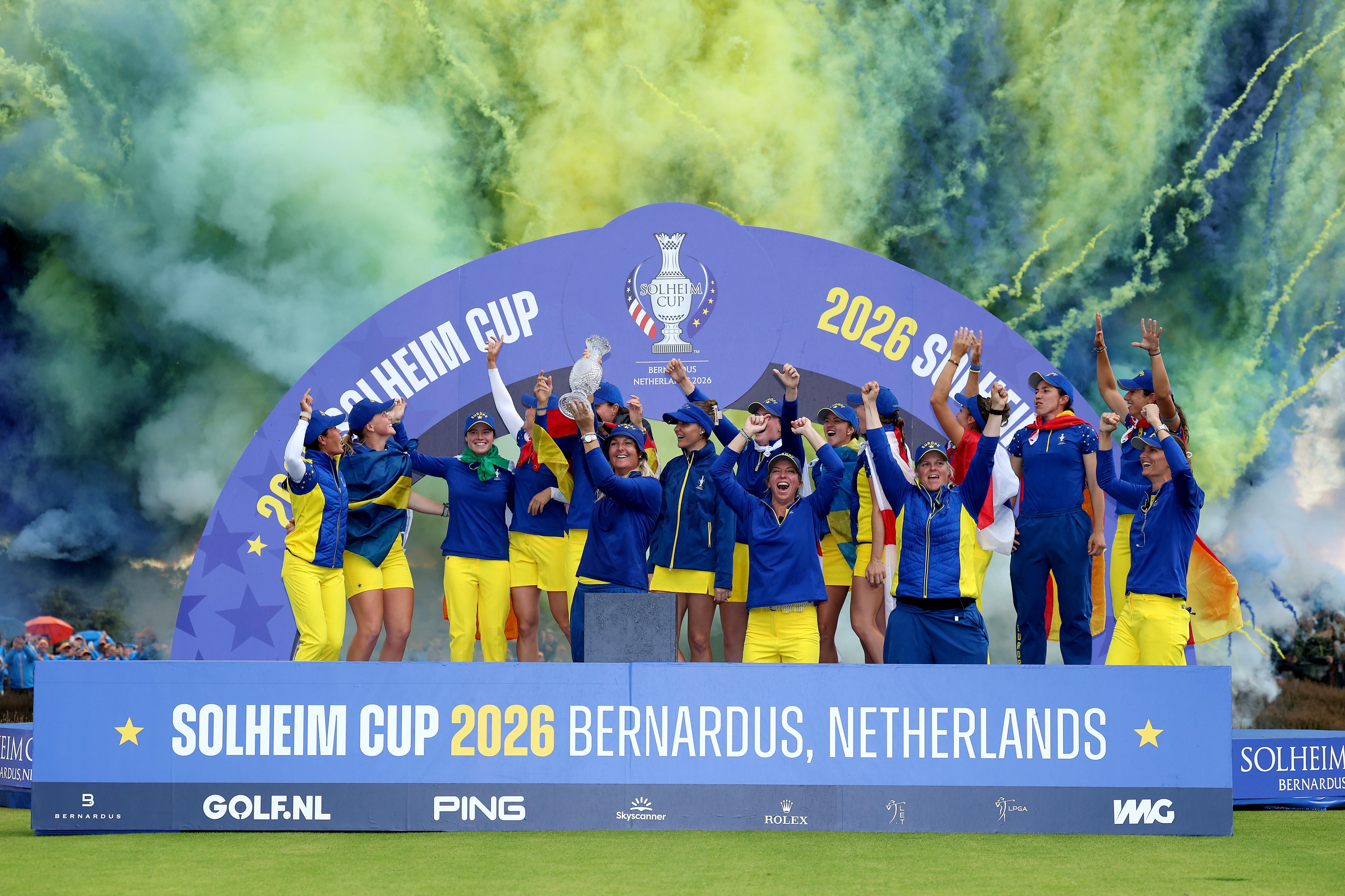 Europe takes Solheim Cup after thrilling Sunday singles action