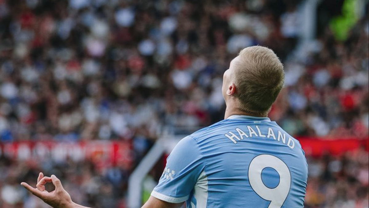 Haaland goal gives 10-man Manchester City derby win over United