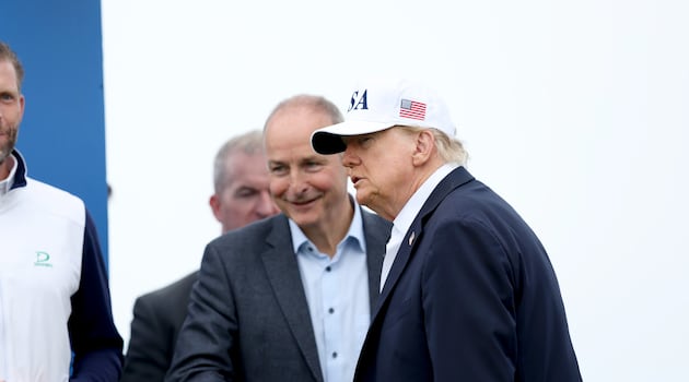 Taoiseach downplays ‘overreaction’ to Trump’s call for united Ireland