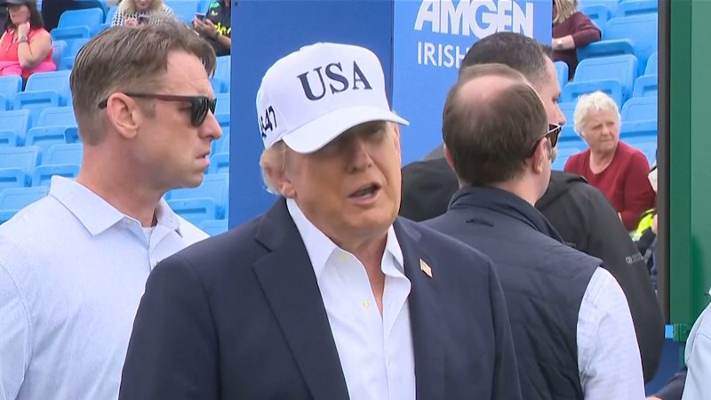 Trump doubles down on Irish unification comments