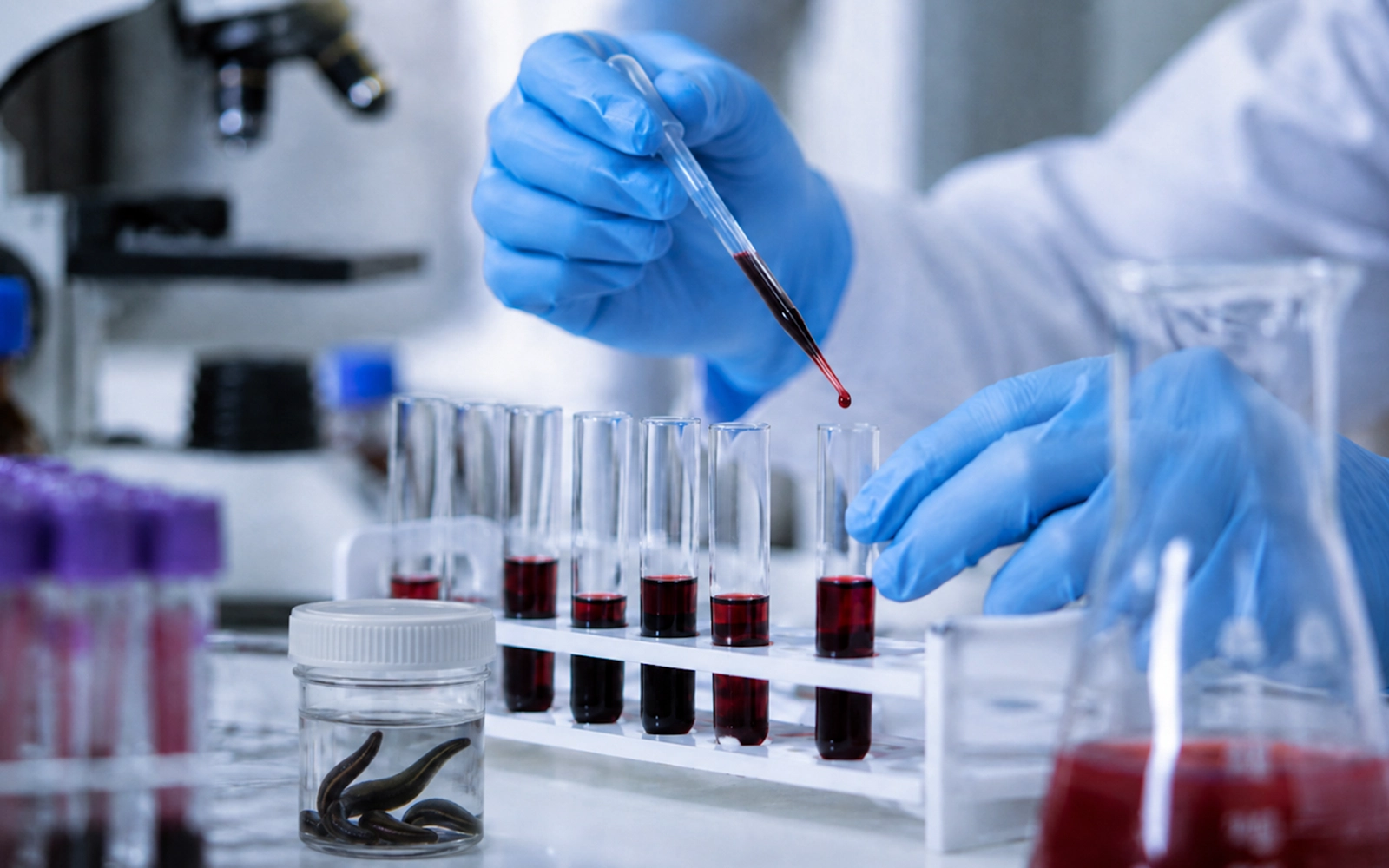 Could buffalo leeches help inspire future blood-thinning drugs?