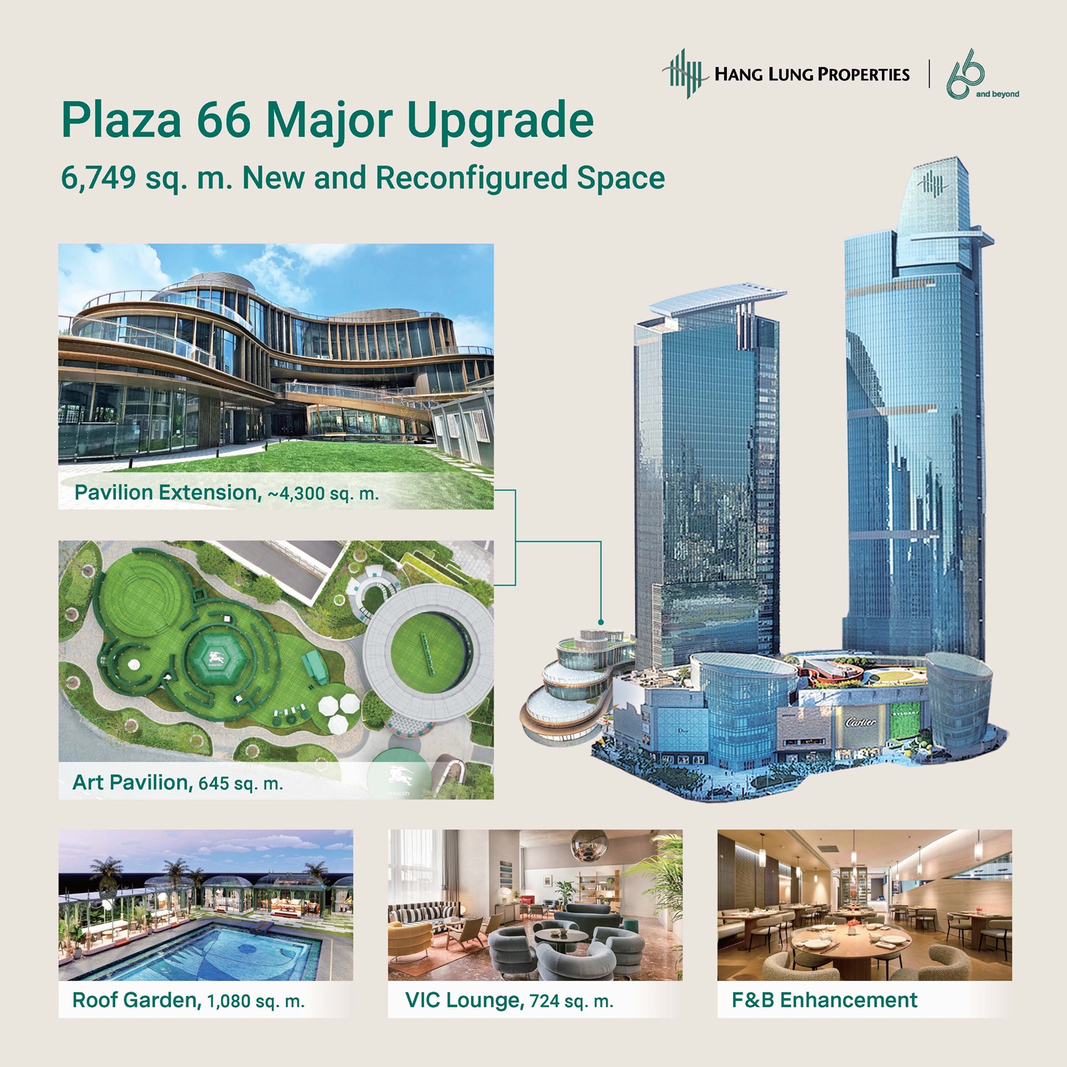 Plaza 66 Unveils 6 749 Square Metre Shanghai Upgrade Opening September 2026