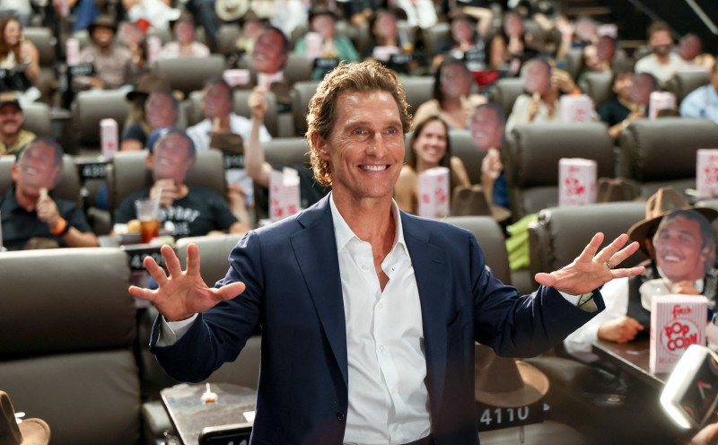 Matthew McConaughey on his sweet return to the big screen