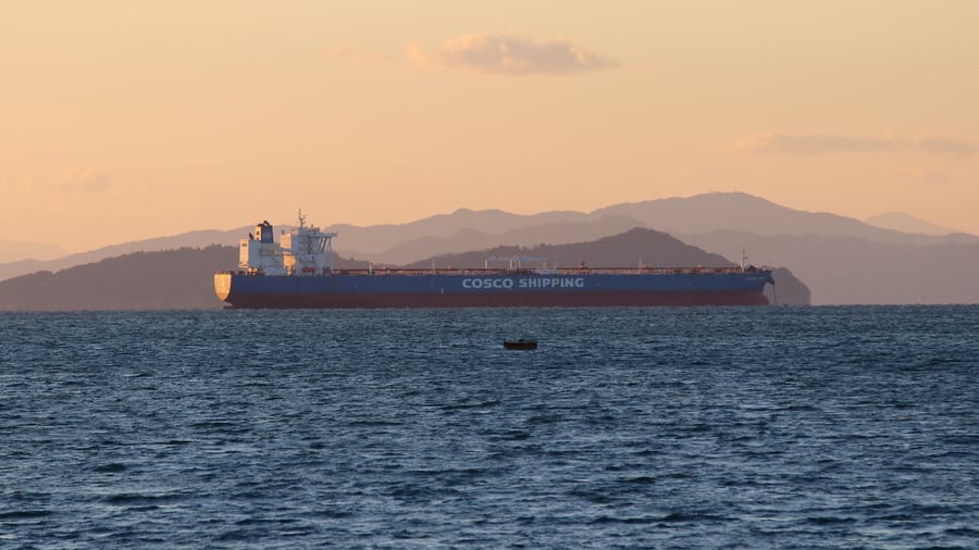 Two tankers carrying Saudi Arabian oil have passed through the Bab al-Mandab Strait.