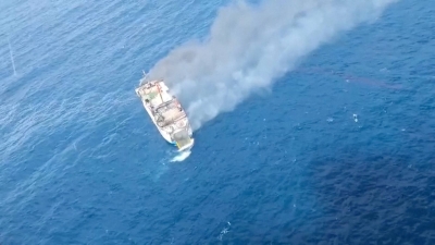One dead, more than 200 rescued after Indonesian ferry from Bali catches fire