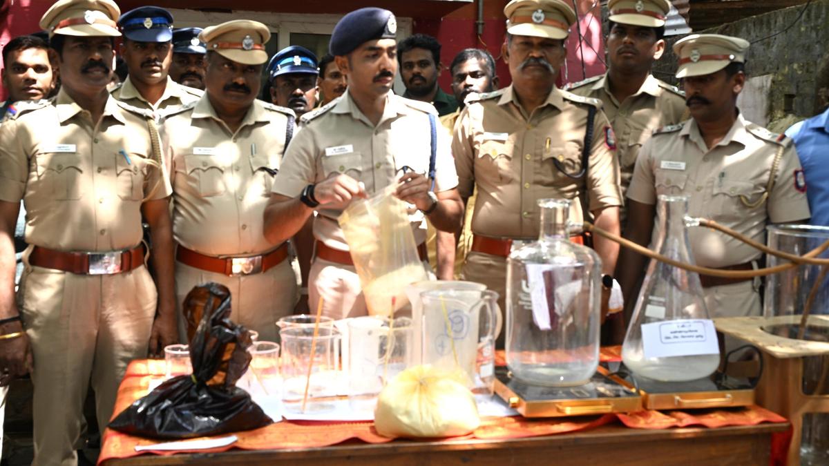Ramanathapuram police bust meth syndicate, seize 1.4 kg of drugs and uncover manufacturing lab