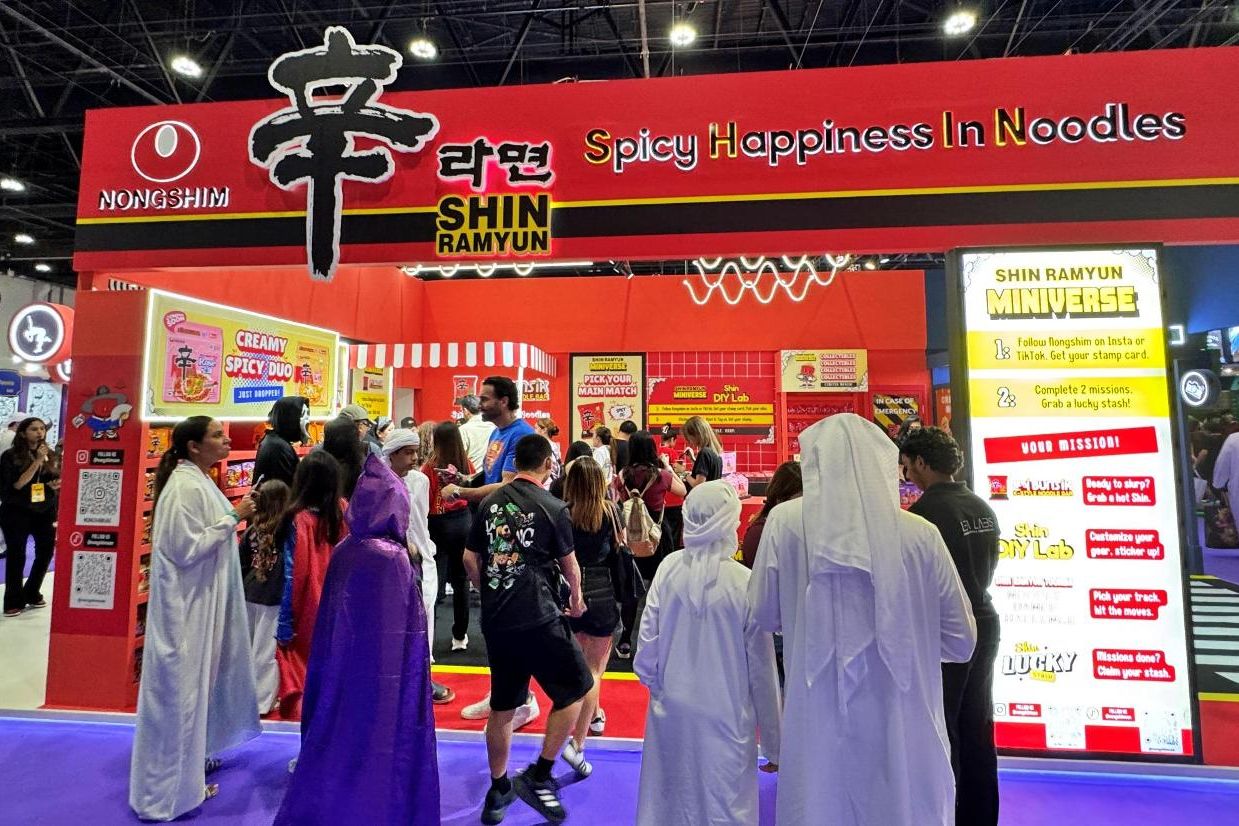 Nongshim brings Shin Ramyun to Middle East's largest pop culture festival
