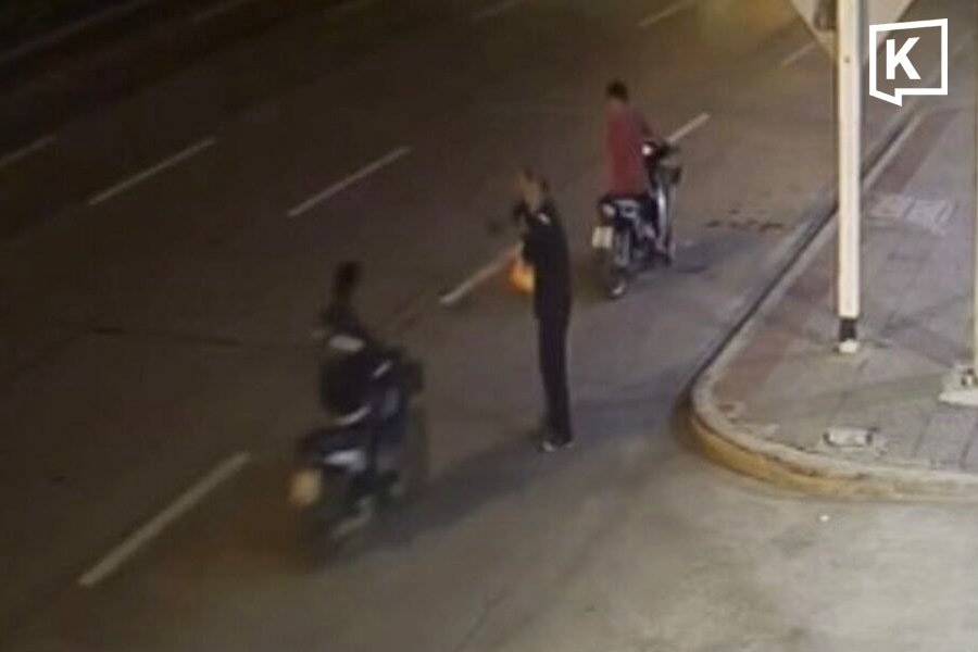 Factory worker shot in forehead in Ayutthaya; police trace two motorcyclists