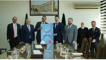 QNB Group in collaboration with Mastercard issues first internationally accepted payment card in Syria