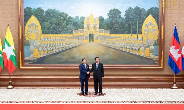 Myanmar’s Military-backed President Ticks Cambodia Off His Diplomatic Bucket List