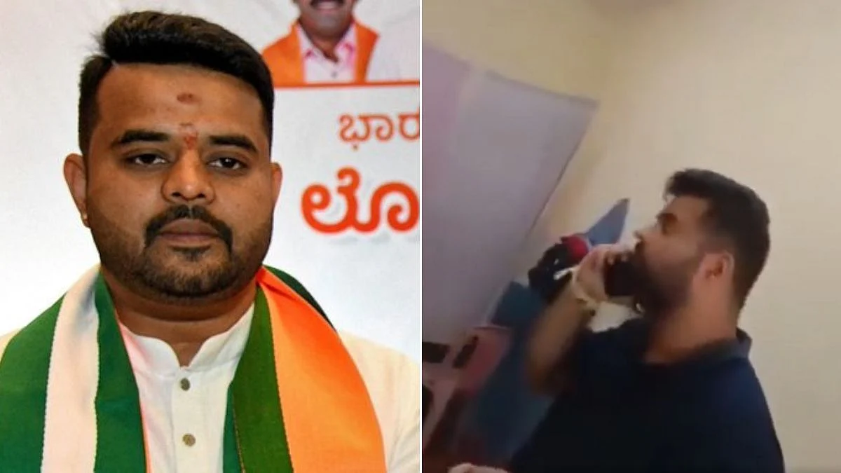 Prajwal Revanna’s Jail Phone Scandal: Convicted Rapist Caught Using Smartphone Inside Bengaluru Prison, Official Suspended | Video