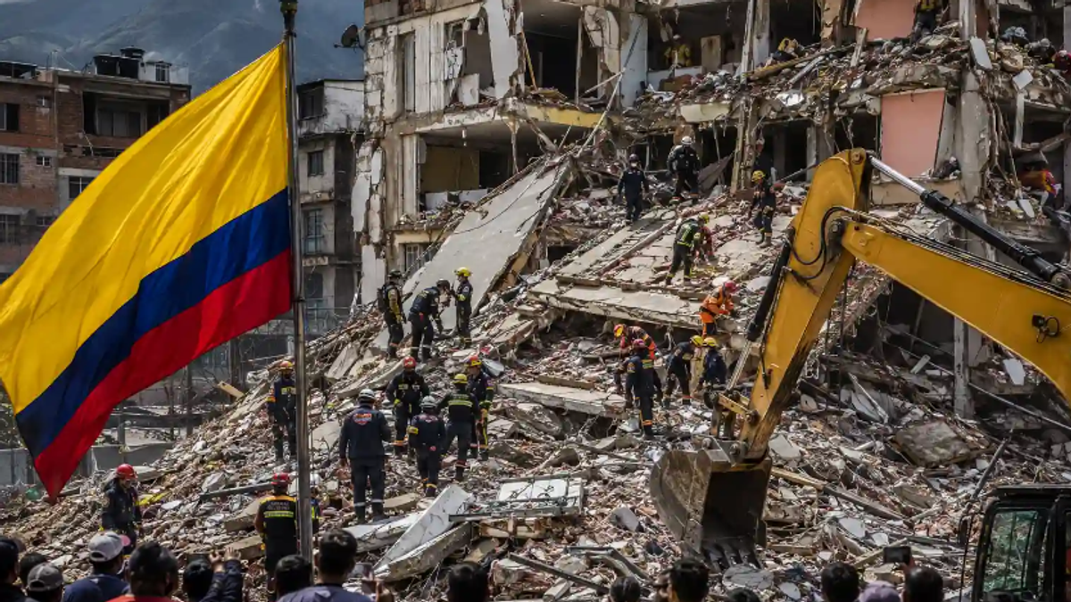 Colombian rescue teams intensify search for survivors as critical hours wane