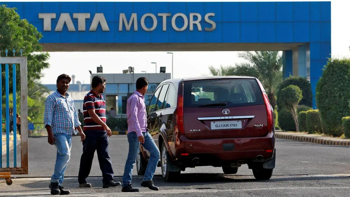 Tata Motors CV shares surge over 6% after Q1 profit growth
