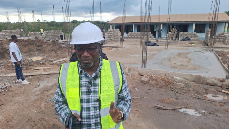 Bono East Minister inspects GETFund projects; Nkoranza North DCE announces 10 new projects