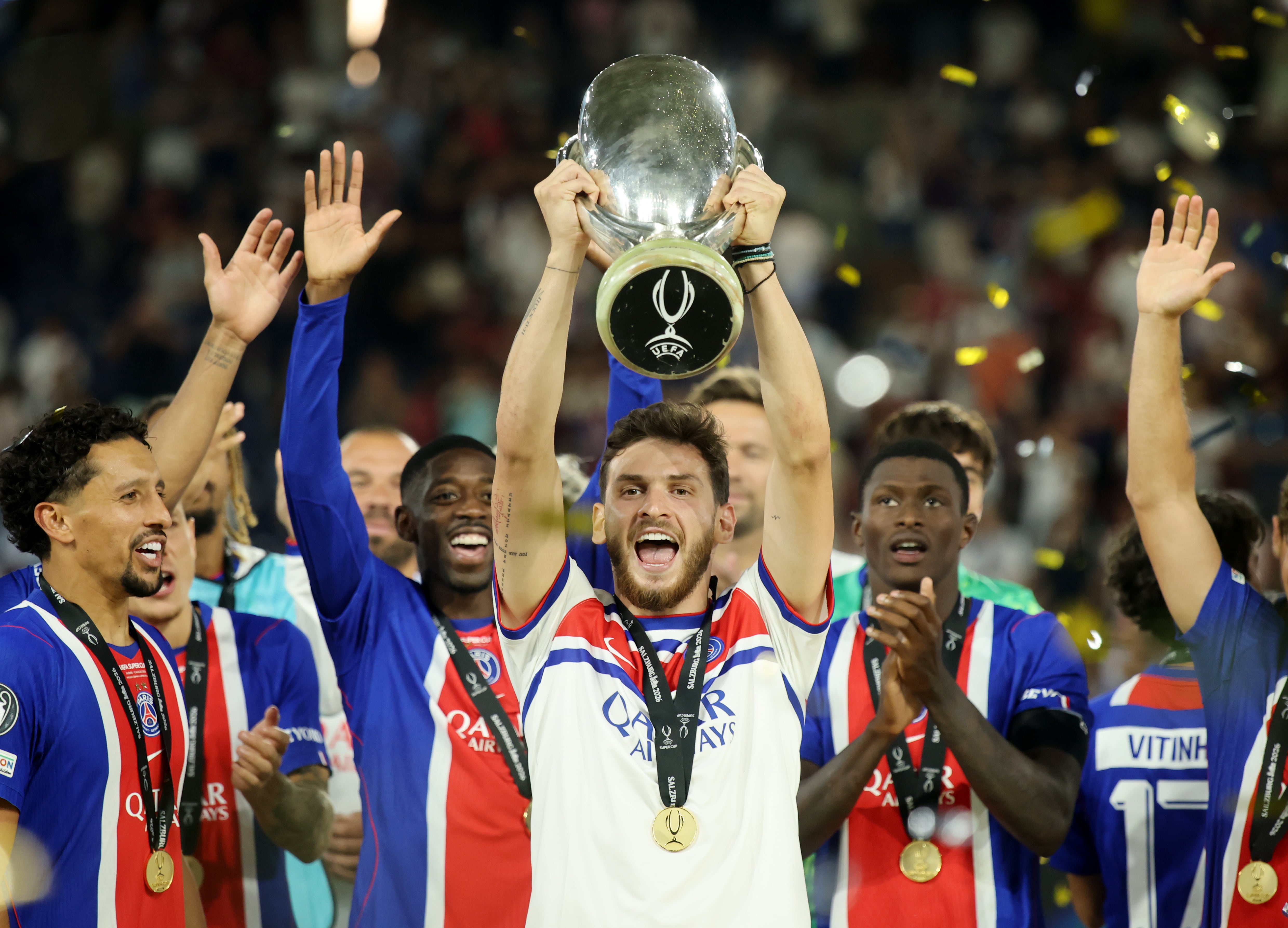 PSG's Khvicha Kvaratskhelia shines and Villa's Brian Madjo steps up: Uefa Super Cup takeaways