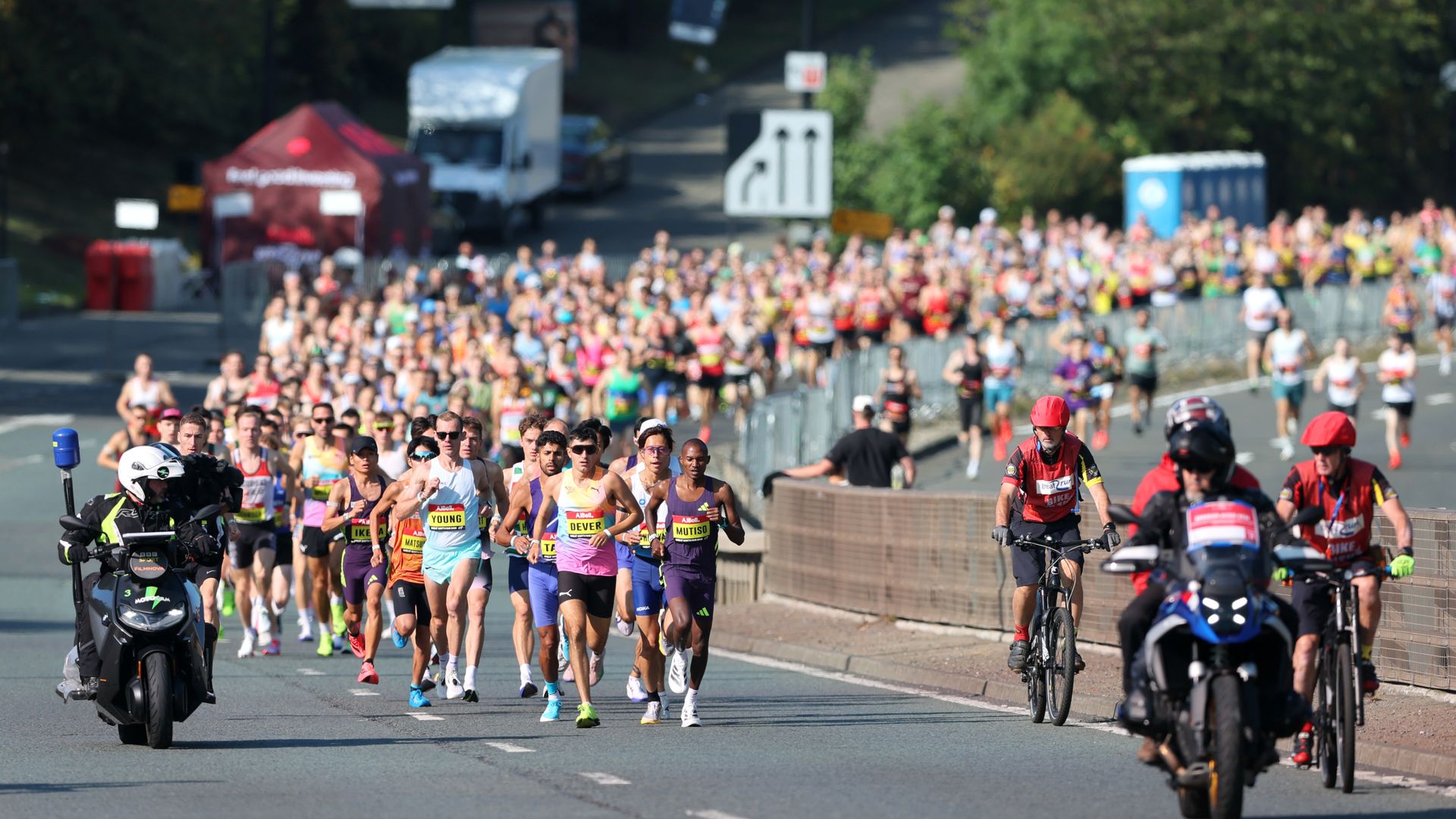 Two men aged 25 died during the Great North Run