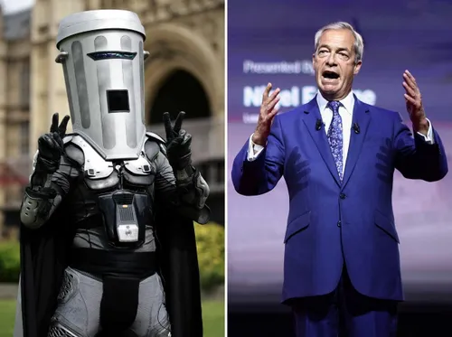 Nigel Farage faces Count Binface in unusual UK by-election