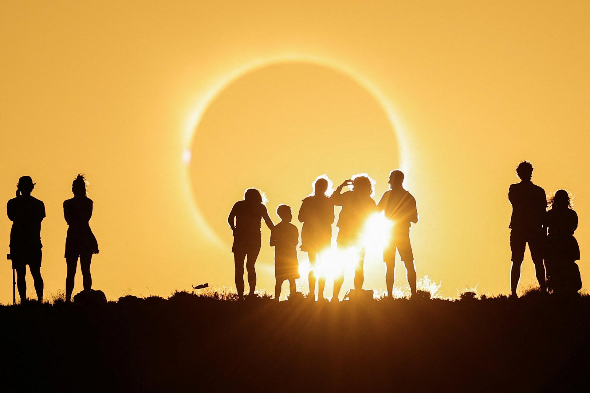 Millions crowd Spanish cities to see country's first total solar eclipse in over a century