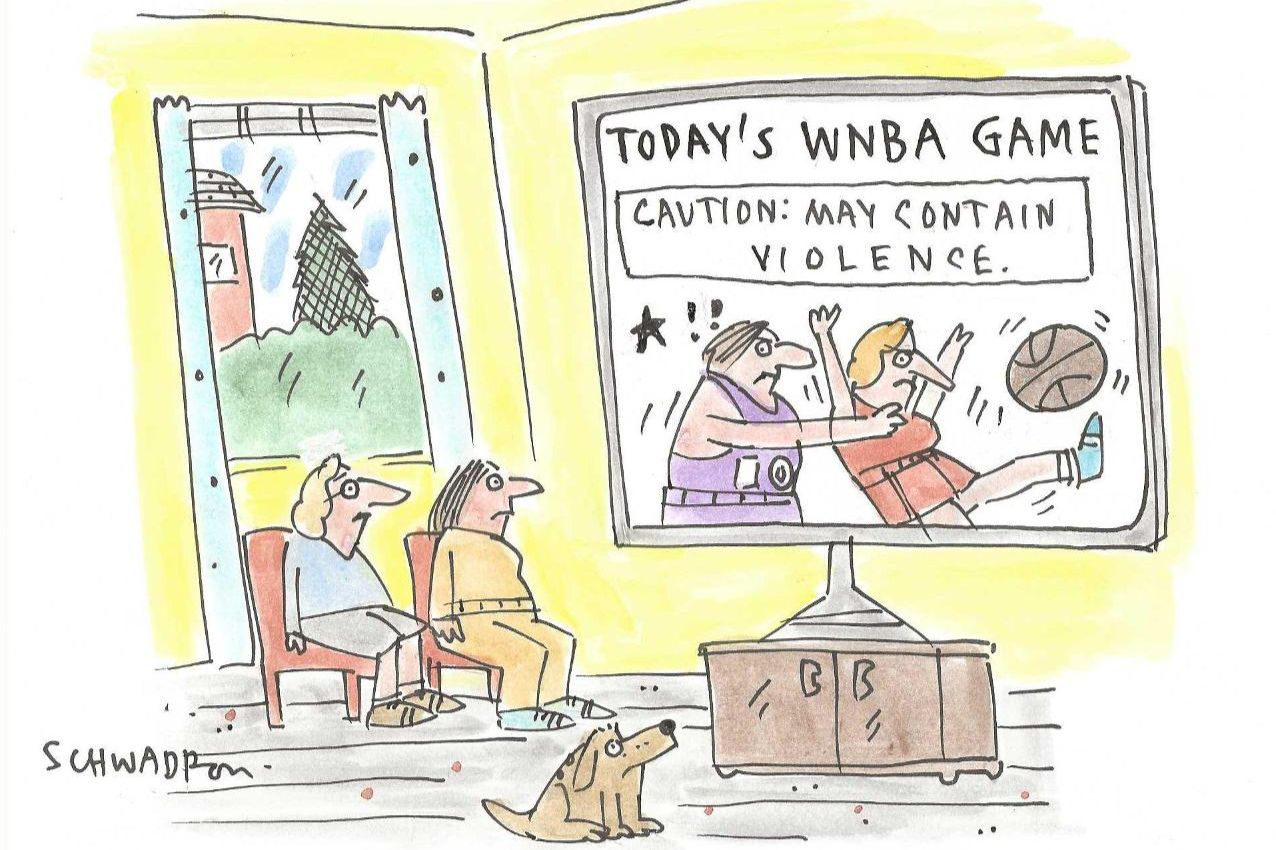 WNBA game cautioned for violence